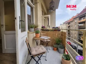 Pronájem bytu 2+kk, Praha - Vršovice, Bulharská, 48 m2