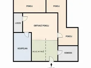 Prodej bytu 4+1, Třinec, Sosnová, 77 m2