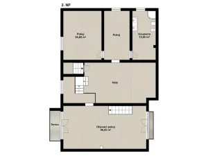 Prodej rodinného domu, Černolice, Ke dvoru, 375 m2