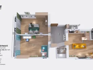 Prodej bytu 3+kk, Brno, Botanická, 100 m2