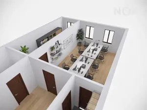 Pronájem kanceláře, České Budějovice, nám. Přemysla Otakara II., 150 m2