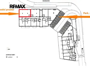 Pronájem obchodního prostoru, Praha - Modřany, Soukalova, 104 m2