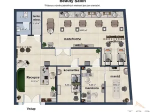 Prodej obchodního prostoru, Karlovy Vary, Divadelní náměstí, 100 m2