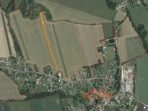 Prodej pozemku, Věšín, 5968 m2