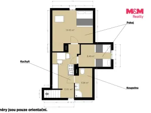 Pronájem bytu 2+kk, Nýrsko, Šmilovského, 72 m2