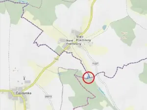 Prodej lesa, Čáslavsko, 2039 m2