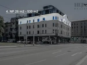 Pronájem kanceláře, Ostrava, náměstí Dr. E. Beneše, 62 m2