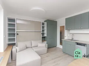 Pronájem bytu 1+kk, Praha - Vysočany, Piskáčkových, 28 m2
