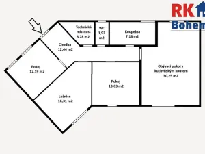 Prodej rodinného domu, Doubravčice, Mukařovská, 98 m2