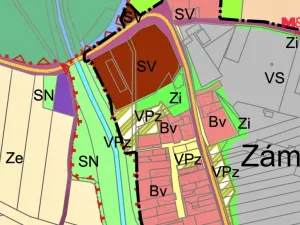 Prodej pozemku, Božice, 1119 m2