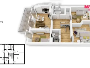 Prodej rodinného domu, Ořech, Karlštejnská, 112 m2