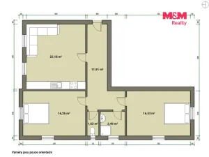 Prodej bytu 3+kk, Mariánské Lázně, Lidická, 72 m2