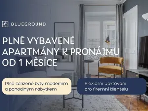 Pronájem bytu 1+kk, Praha - Vysočany, Gerstelova, 41 m2