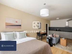Pronájem bytu 1+kk, Praha - Vysočany, Gerstelova, 41 m2