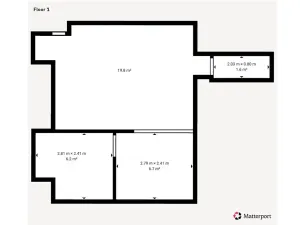Pronájem obchodního prostoru, Praha - Žižkov, Čajkovského, 35 m2