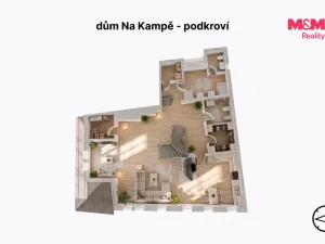 Prodej rodinného domu, Praha - Malá Strana, Na Kampě, 383 m2
