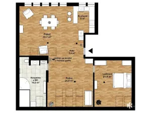 Prodej bytu 2+kk, Brandýs nad Labem-Stará Boleslav, Královická, 155 m2