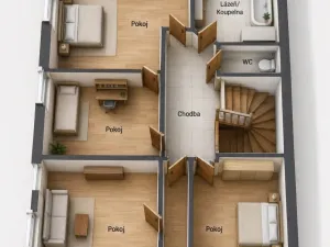 Prodej rodinného domu, Polná, Škarkova, 180 m2