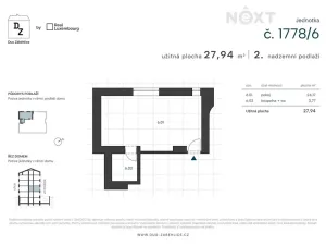 Prodej kanceláře, Praha - Záběhlice, U zákrutu, 28 m2
