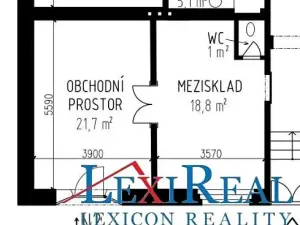 Pronájem obchodního prostoru, Praha - Zbraslav, U Národní galerie, 41 m2
