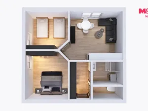 Prodej činžovního domu, Dříteč, 122 m2