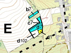 Dražba lesa, Oleksovice, 550 m2