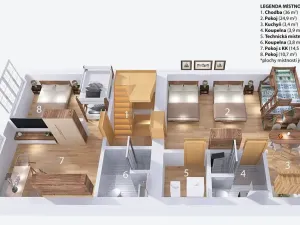 Prodej rodinného domu, Strachotín, Sklepní, 285 m2
