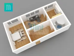Pronájem bytu 2+1, Ostrava, Dr. Šavrdy, 45 m2