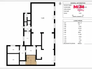 Pronájem obchodního prostoru, Křinec, Náměstí, 439 m2