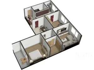 Prodej bytu 3+1, Strakonice, Sídliště 1. máje, 74 m2