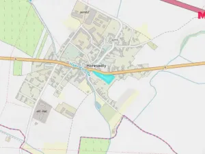 Pronájem skladu, Hořesedly, 80 m2