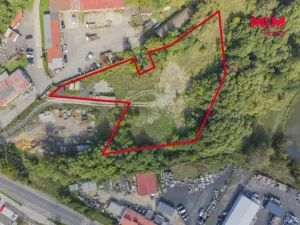 Pronájem komerčního pozemku, Cheb, Vrázova, 5476 m2