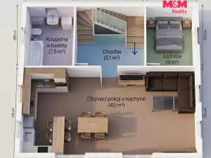 Prodej rodinného domu, Okrouhlo, 129 m2