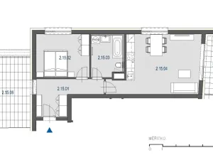 Prodej bytu 2+kk, Brno, Hvězdová, 58 m2