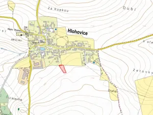 Prodej pole, Hlohovice, 2507 m2