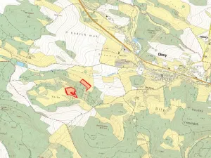 Prodej pole, Obory, 10572 m2