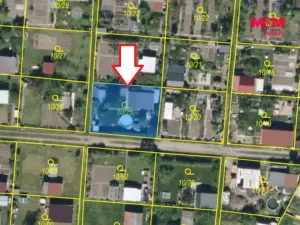 Prodej zahrady, Pardubice - Nové Jesenčany, 279 m2