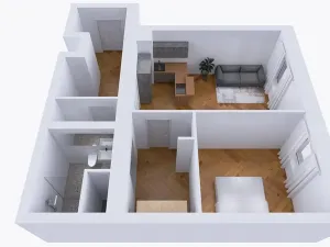 Pronájem bytu 2+kk, Praha - Nové Město, Dlážděná, 72 m2