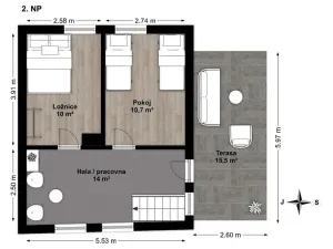Prodej rodinného domu, Ostředek - Třemošnice, 86 m2