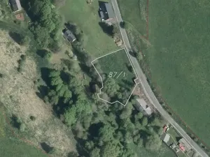 Dražba pozemku pro bydlení, Jívka, 2052 m2