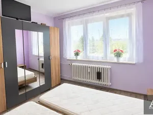 Pronájem bytu 2+1, Veselí nad Moravou, Hutník, 58 m2