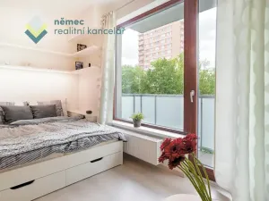 Pronájem bytu 1+kk, Praha - Braník, Na výspě, 31 m2