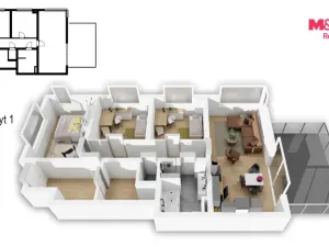 Prodej bytu 5+kk, Říčany, Široká, 94 m2