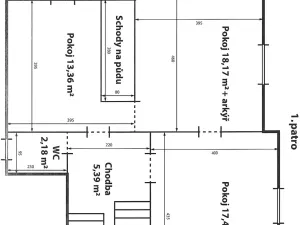 Prodej vily, Poděbrady, Dr. Horákové, 120 m2