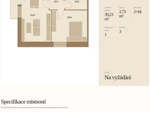 Prodej bytu 2+kk, Prášily, 39 m2
