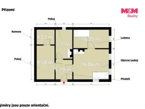 Prodej chalupy, Zahořany, 80 m2