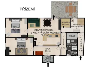 Prodej rodinného domu, Zdíkov, 232 m2