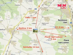 Prodej pozemku pro bydlení, Lom, 1267 m2