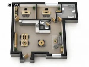 Prodej kanceláře, Slavkov u Brna, 81 m2