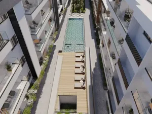 Prodej bytu 1+1, Larnaka, Kypr, 50 m2